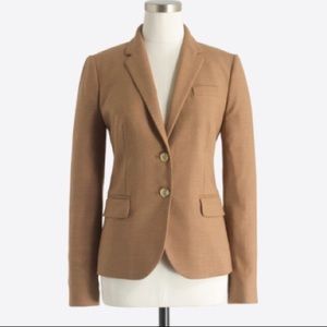 J. Crew Schoolboy Blazer in Camel, size 2